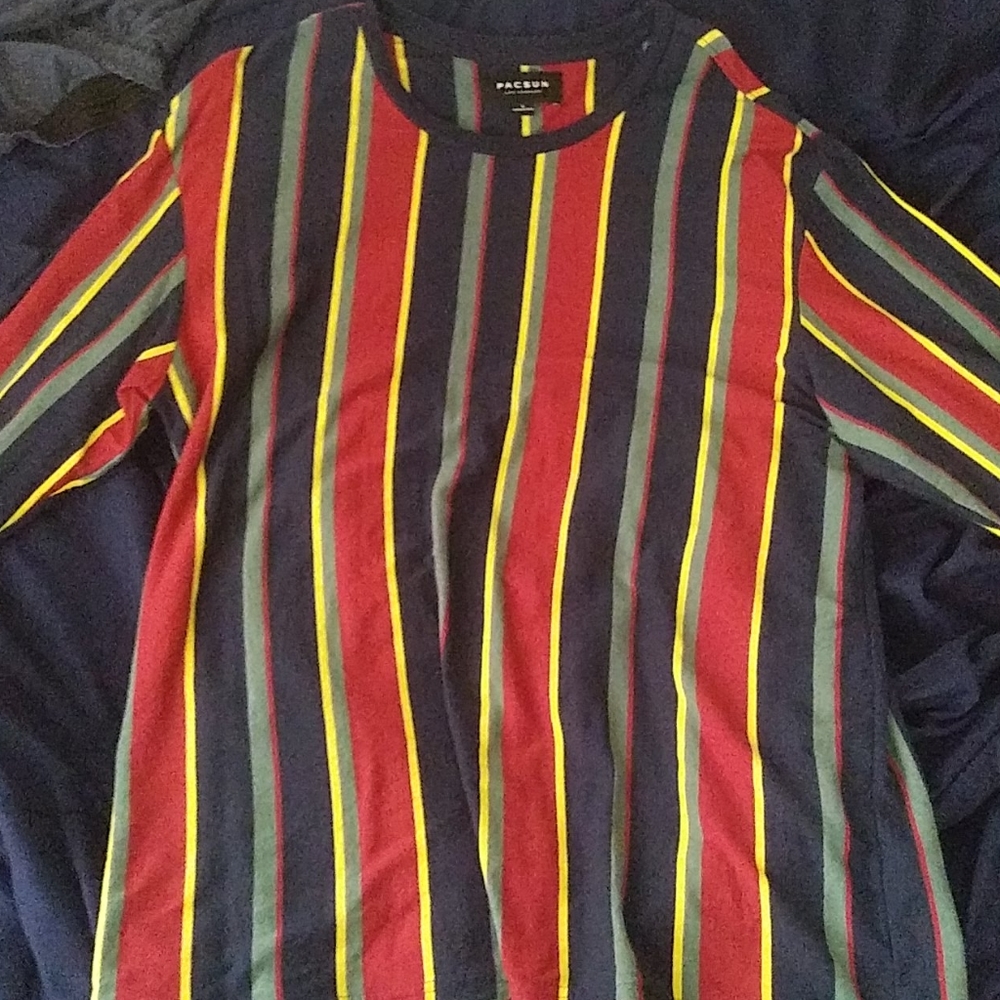 PACSUN Vertical Striped Longsleeve